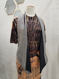 Uptown Vest - Red & White Tweed Small / Medium
