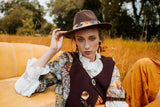 Tweed Patchwork Sweater Jacket Solstice Slumber - REVERSIBLE