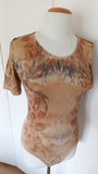 Arizona Skies SILK Shortsleeve  Bodysuit -MEDIUM/LARGE