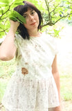 Coreopsis  & Cotinus Botanical Cotton Blouse