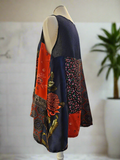 Patchwork Canopy Tank - Blue Lagoon