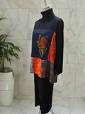 Patchwork Canopy Tank - Blue Lagoon