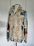 Harvest Moon Ecoprint Cashmere Jacket - Solstice Slumber