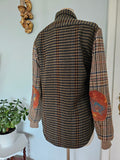 Vintage Flannel, Tweed & Denim Shirt Jacket - Solstice Slumber