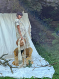 Linen Oversized Botanical Dress