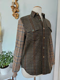 Vintage Flannel, Tweed & Denim Shirt Jacket - Solstice Slumber