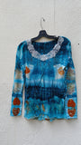 Aqua Vintage Cashmere Eco Printed Set