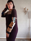 Sandalwood Sweater Shift Dress -MEDIUM/LARGE