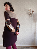 Sandalwood Sweater Shift Dress -MEDIUM/LARGE