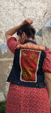 Bohemian Dreams Red Oxcana Denim Vest