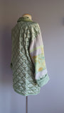 Pale Mint Quilted Sweater Jacket - Heartfull Harvest