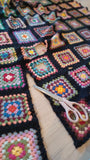 Rainbow Granny Square Cardigan