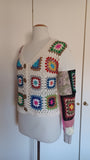 Rainbow Granny Square Cardigan