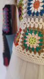 Rainbow Granny Square Cardigan