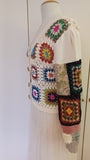 Rainbow Granny Square Cardigan