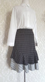 Saddle Skirt Monochrome