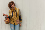 Storm-Cloud Ochre Reworked Cardigan