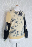 Black Butter Tie Dye Pullover - MEDIUM