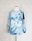 Blue Skies Tie Dye Pullover - MEDIUM LARGE