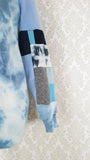 Blue Skies Tie Dye Pullover - MEDIUM LARGE