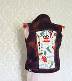 Campfires + Stardust Reworked Denim Vest