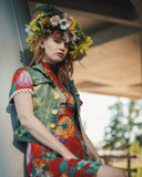 Wild Meadow Hand Dyed Denim Vest