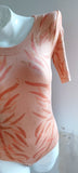 Tangerine Dream SILK Short Sleeve Bodysuit -MEDIUM