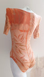 Tangerine Dream SILK Short Sleeve Bodysuit -MEDIUM