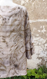 Eucalyptus 100% Linen Ruffle Sleeve Blouse