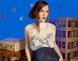 Lace Box Blouse