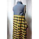 Yellow Plaid Mister Madame Shirtdress