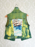 Wild Meadow Hand Dyed Denim Vest