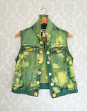 Wild Meadow Hand Dyed Denim Vest