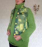 Wild Meadow Hand Dyed Denim Vest