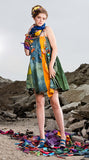 Rerocked Denim Skirt Dress (One-Size)