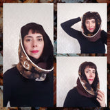 Hooded Cowl Scarf REVERSIBLE - Many Color Options