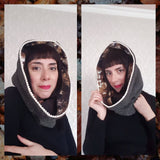Hooded Cowl Scarf REVERSIBLE - Many Color Options