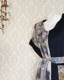Rose by Another Name Eco Printed Belted Blouse