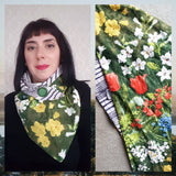 Suit Wrap Scarf Reversible - Many Color Options