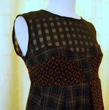 Tawleed Bubble Dress Black Earth