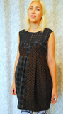 Tawleed Bubble Dress Black Earth