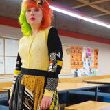 Glamarific Beaded Yellow Cardi