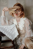 Vintage Cotton Lace Babydoll Blouse - Heartfull Harvest