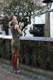 Damzel in Knit Dress
