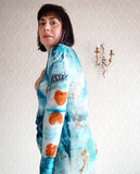 Aqua Vintage Cashmere Eco Printed Set