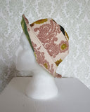 60's Citrus - Reversible Denim & Barkcloth Bucket Hat