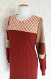 Saffron Sweater Shift Dress - SMALL/MEDIUM