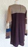 Sandalwood Sweater Shift Dress -MEDIUM/LARGE