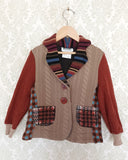 Mini Trailmix Upcycled Sweater Blazer