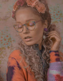 Coral Cosmos Tie Dye Pullover - M/L
